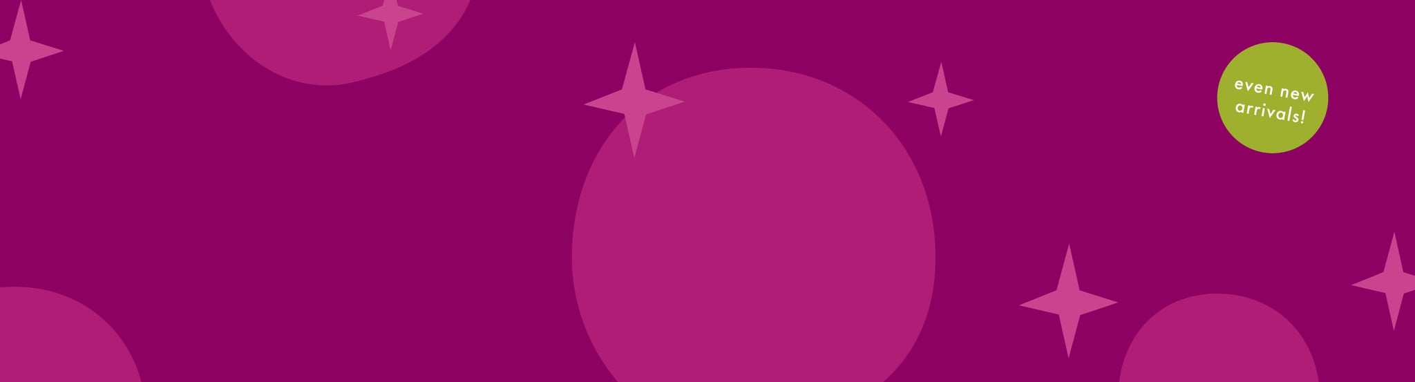40% off absolutely everything purple graphic