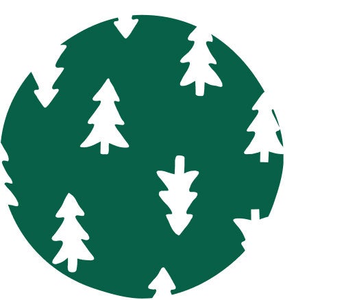 happy trees print