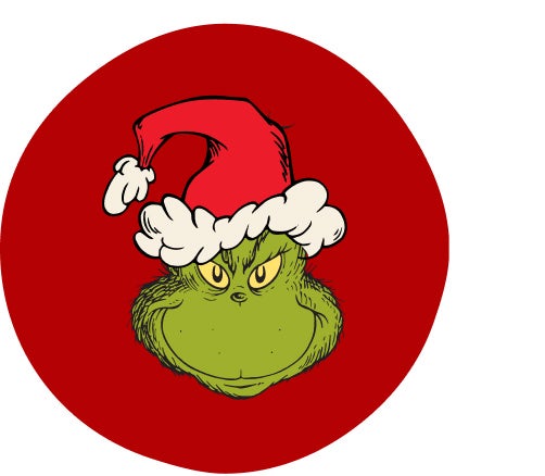 Dr. Seuss Grinch print


