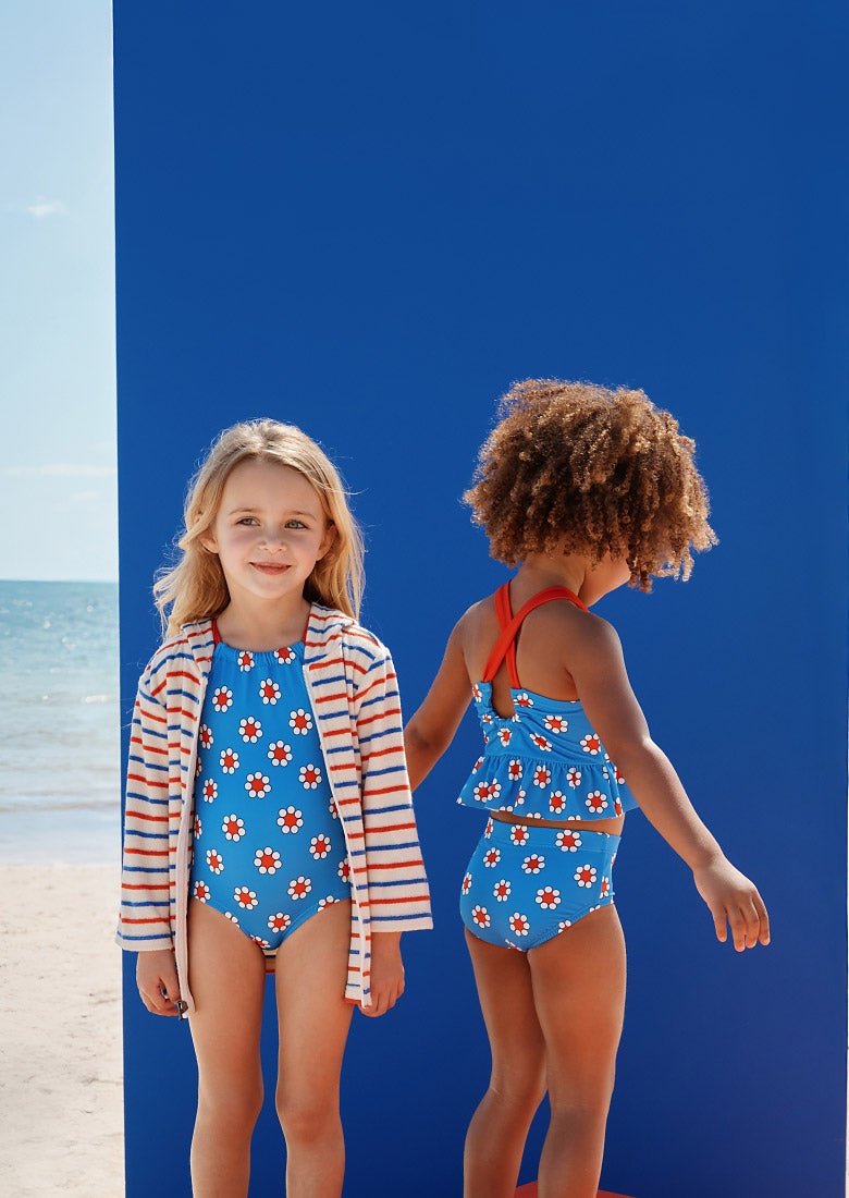 red white and new swimwear