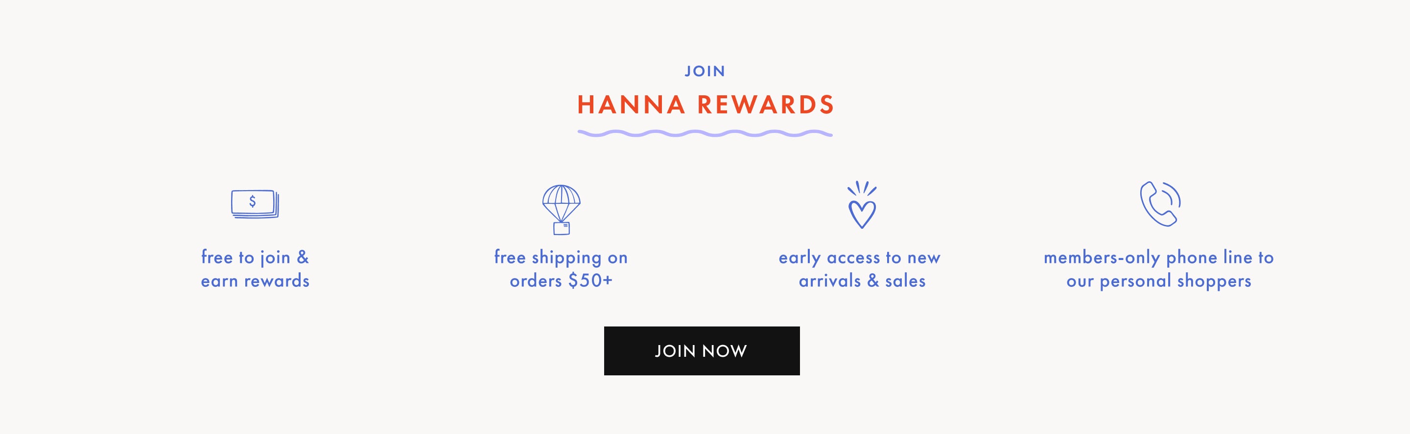 join hanna rewards