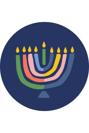 Hanukkah print